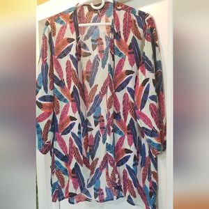 Active brand, Medium, multi color Kimono